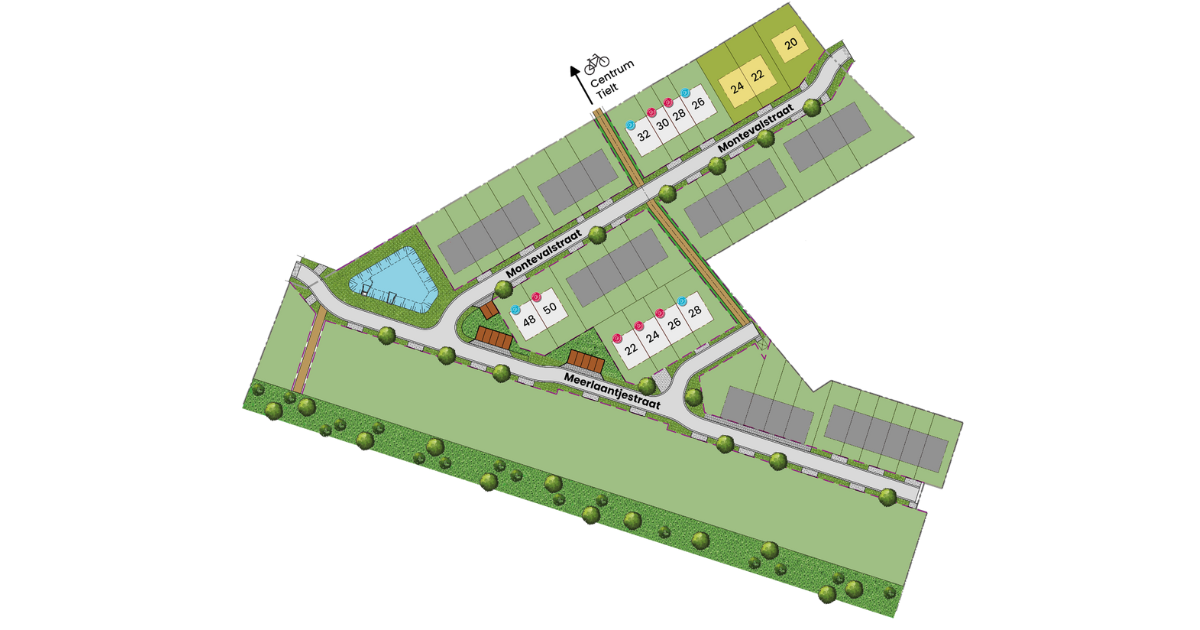 Verkavelingsplan Meerlaantjeswijk Verkavelingsplan Meerlaantjeswijk