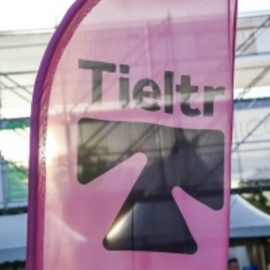 Tieltr vlag bij Enjoy Tieltr