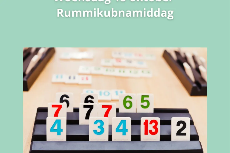 Rummikubnamiddag in onder de Torens Aarsele