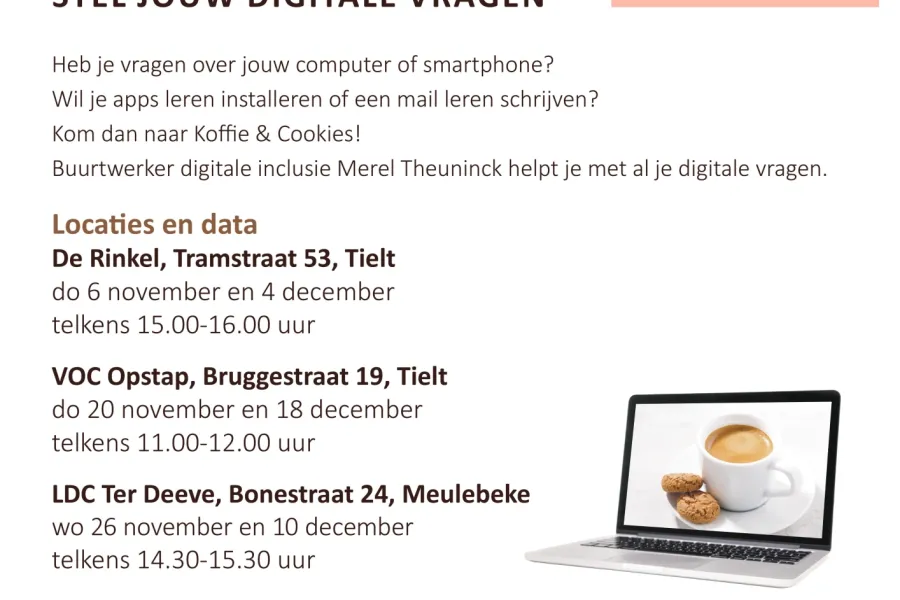 Koffie & Cookies: De Rinkel