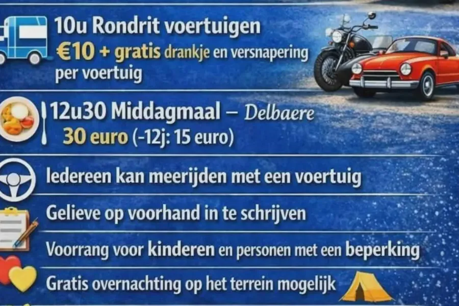 Rondrit Wheels & Lights for life tvv. Kinderkankerfonds UZ Gent