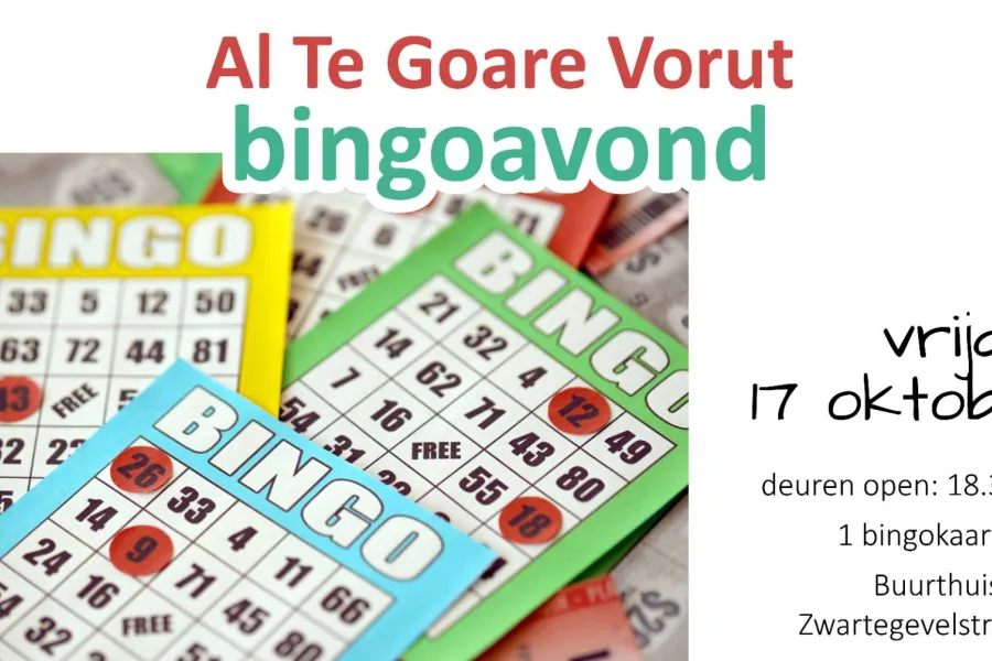 Bingoavond - Al Te Goare Vorut