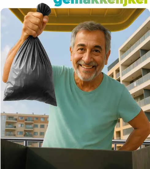 Man die vuilnis wegbrengt Man die vuilnis wegbrengt