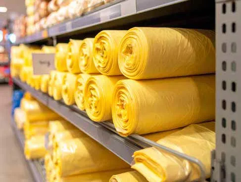 Gele vuilnisrollen Gele vuilnisrollen